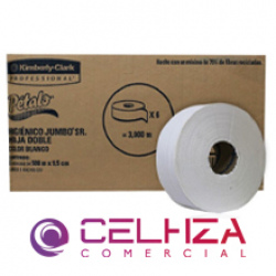 Papel higiénico Jumbo Sr. Pétalo 500 m