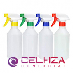 Pistola atomizador estándar colores con botella cilíndrica 930 ml